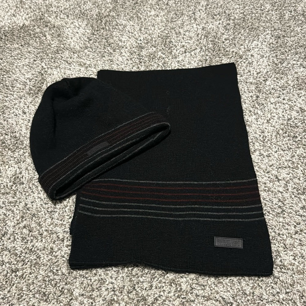 {Kenneth Cole} hat and scarf set - NWOT
